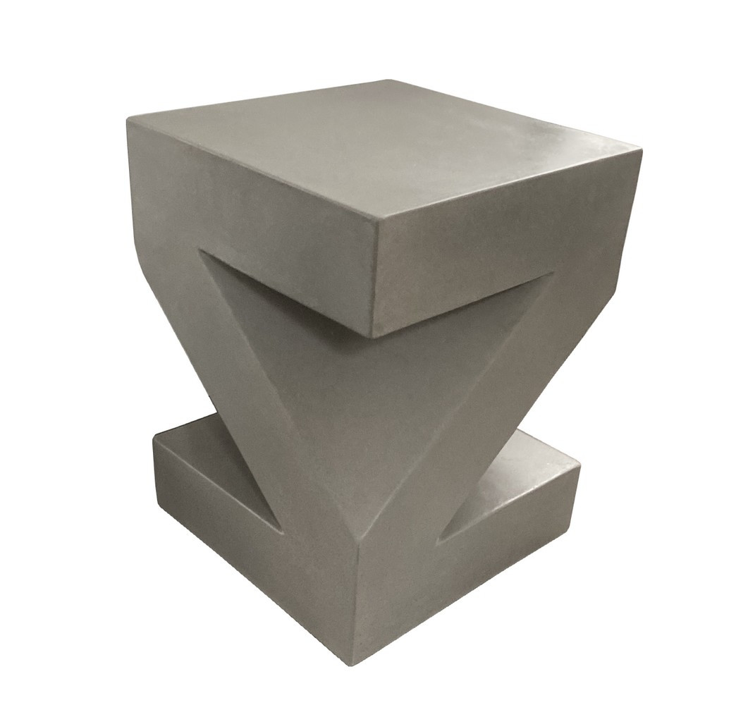 BETON - Grey concrete stool Z