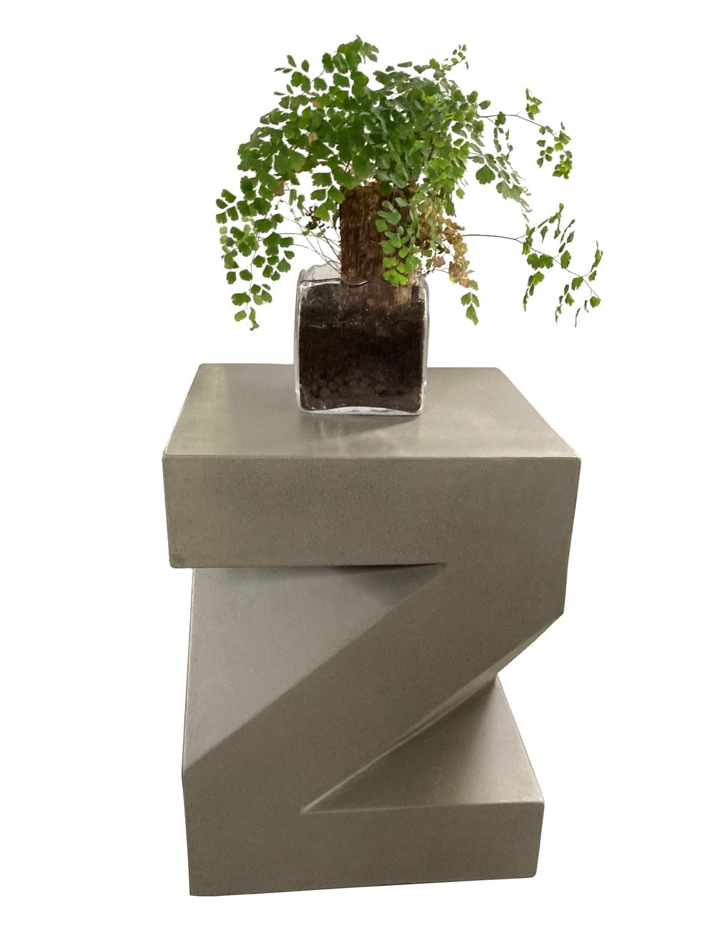 BETON - Grey concrete stool Z