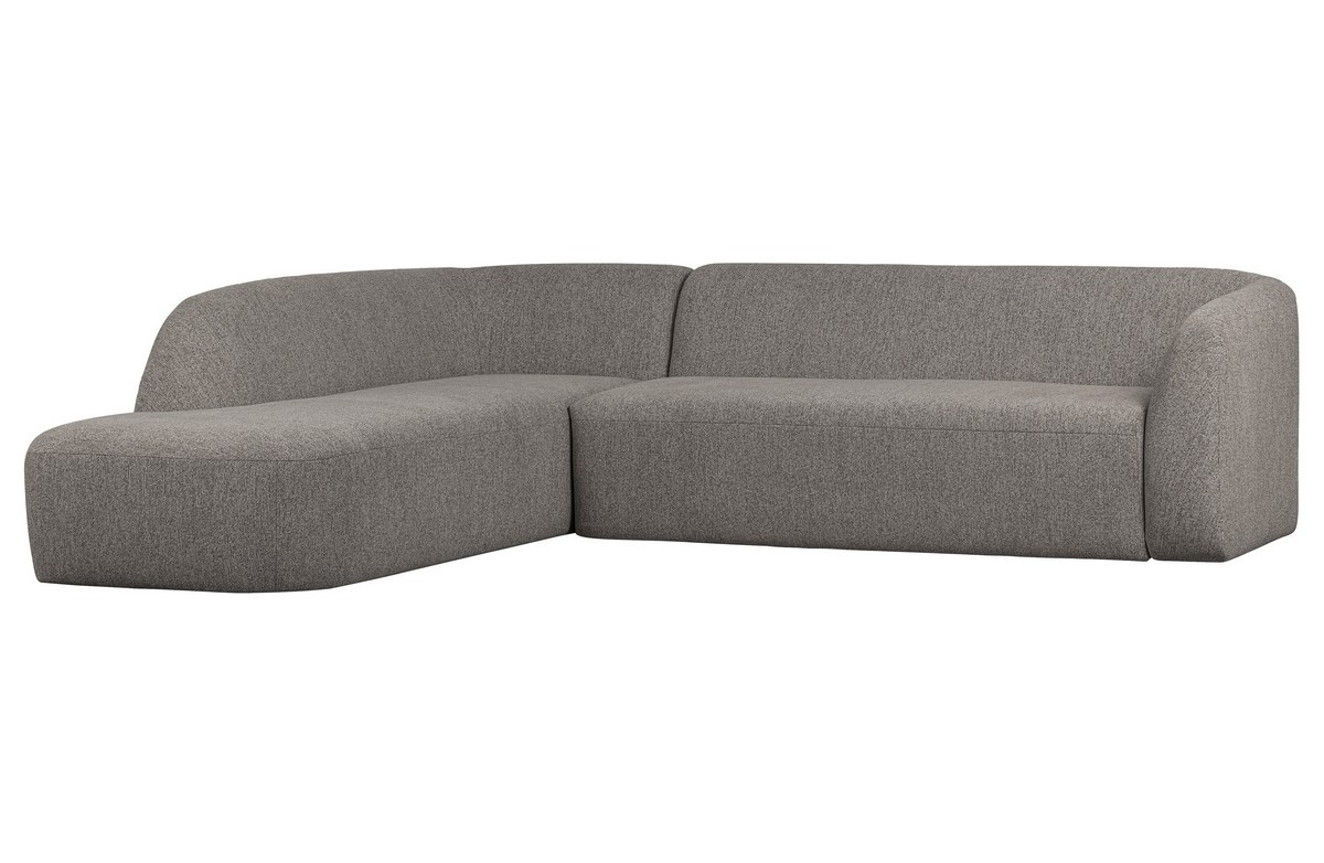 SLOPING - Gray Right Corner Sofa