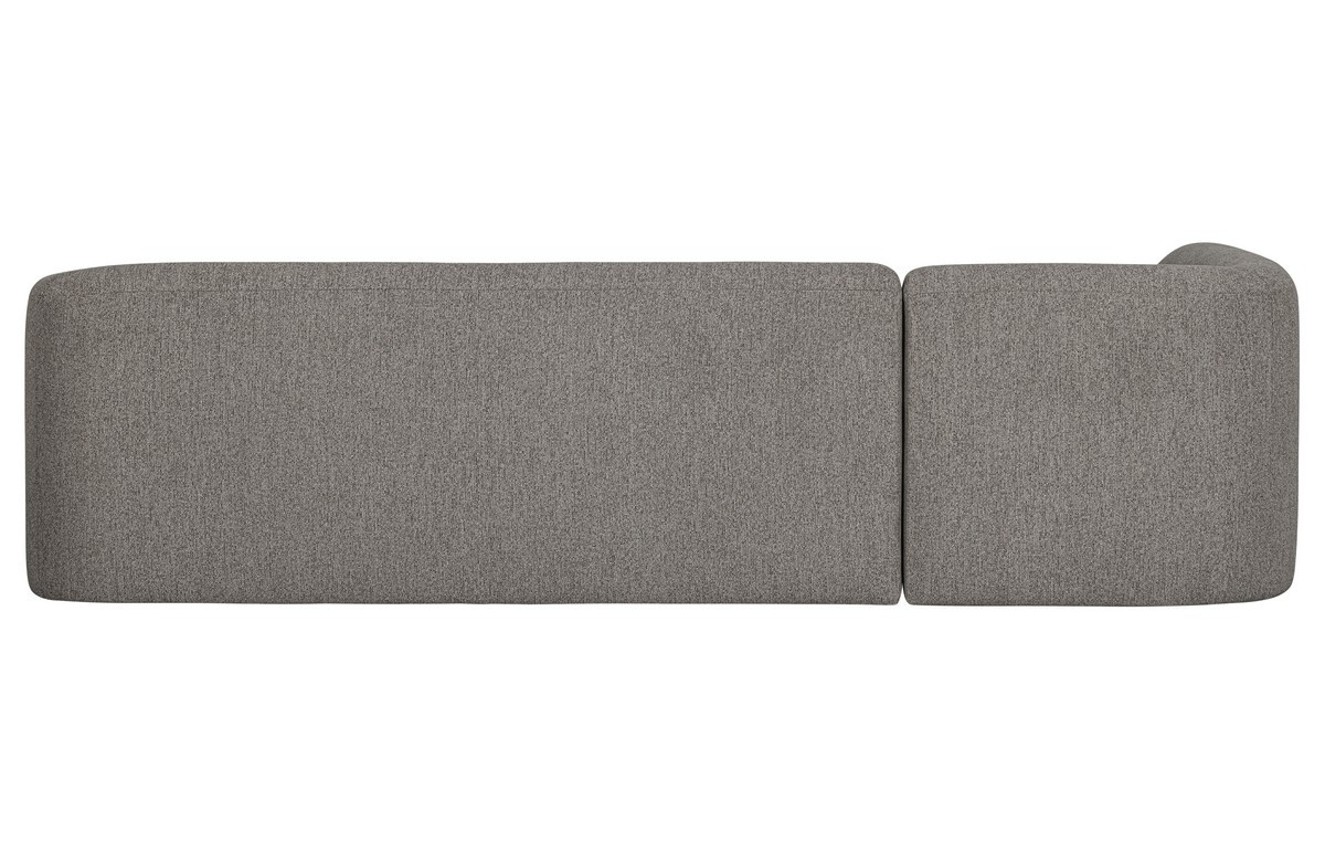 SLOPING - Gray Right Corner Sofa