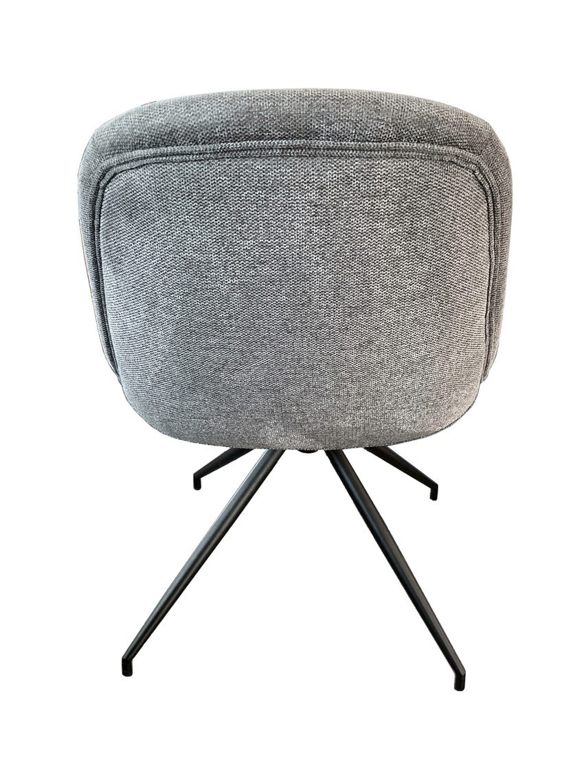 LIDO - Grey swivel chair