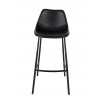 Black bar stool Franky