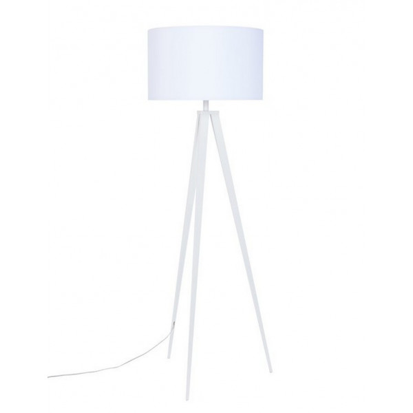 Lampadaire Tripod blanc