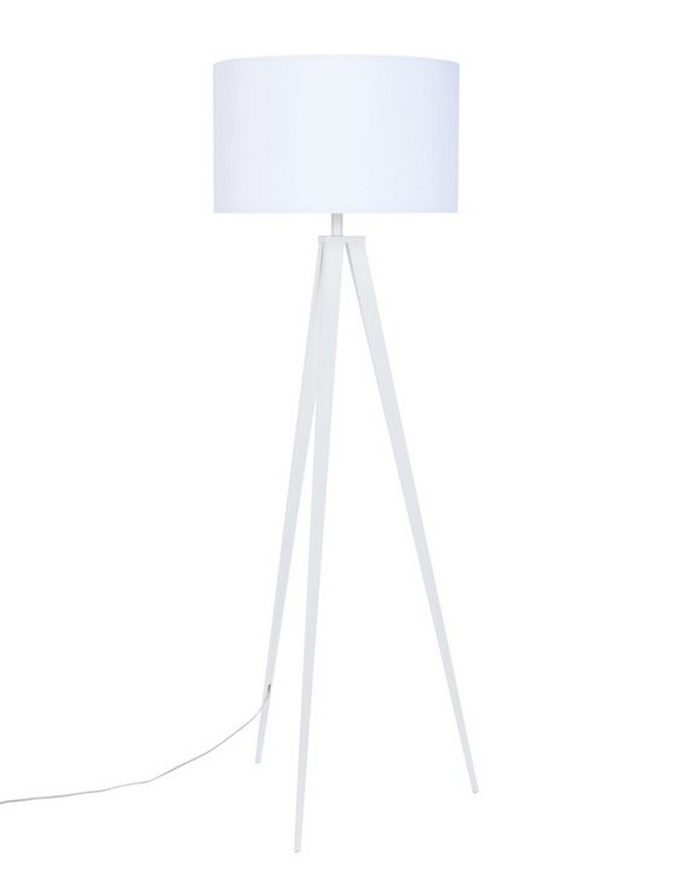 Lampadaire Tripod blanc