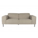 QUADRO - Zweisitzersofa aus Stoff L206, Beige