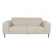 QUADRO - 2-Sitzer-Sofa aus Stoff L206, Weiß