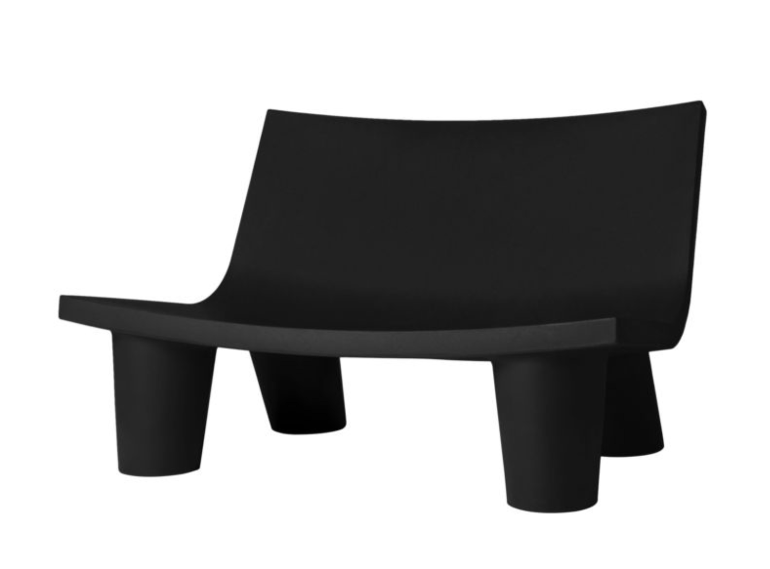 SLIDE: Love low Lita design bench for lounge outdoor garden