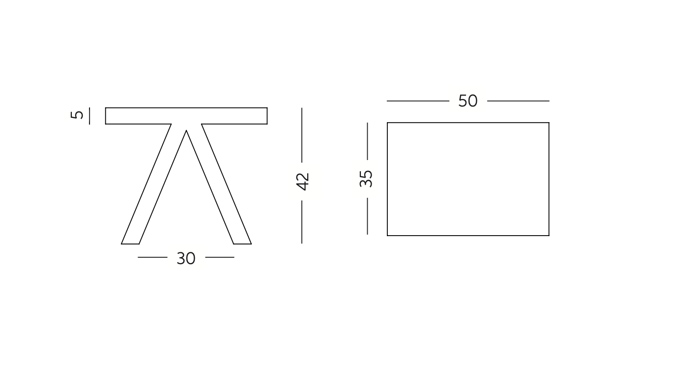 Low table Toy by Slide