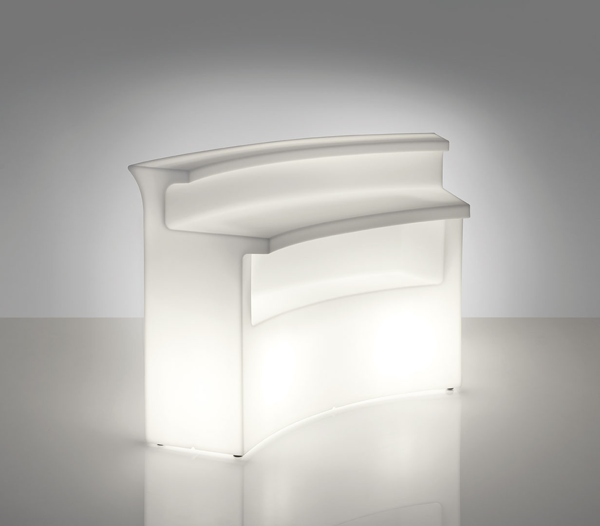 Luminous Break Bar Slide: design bar furniture