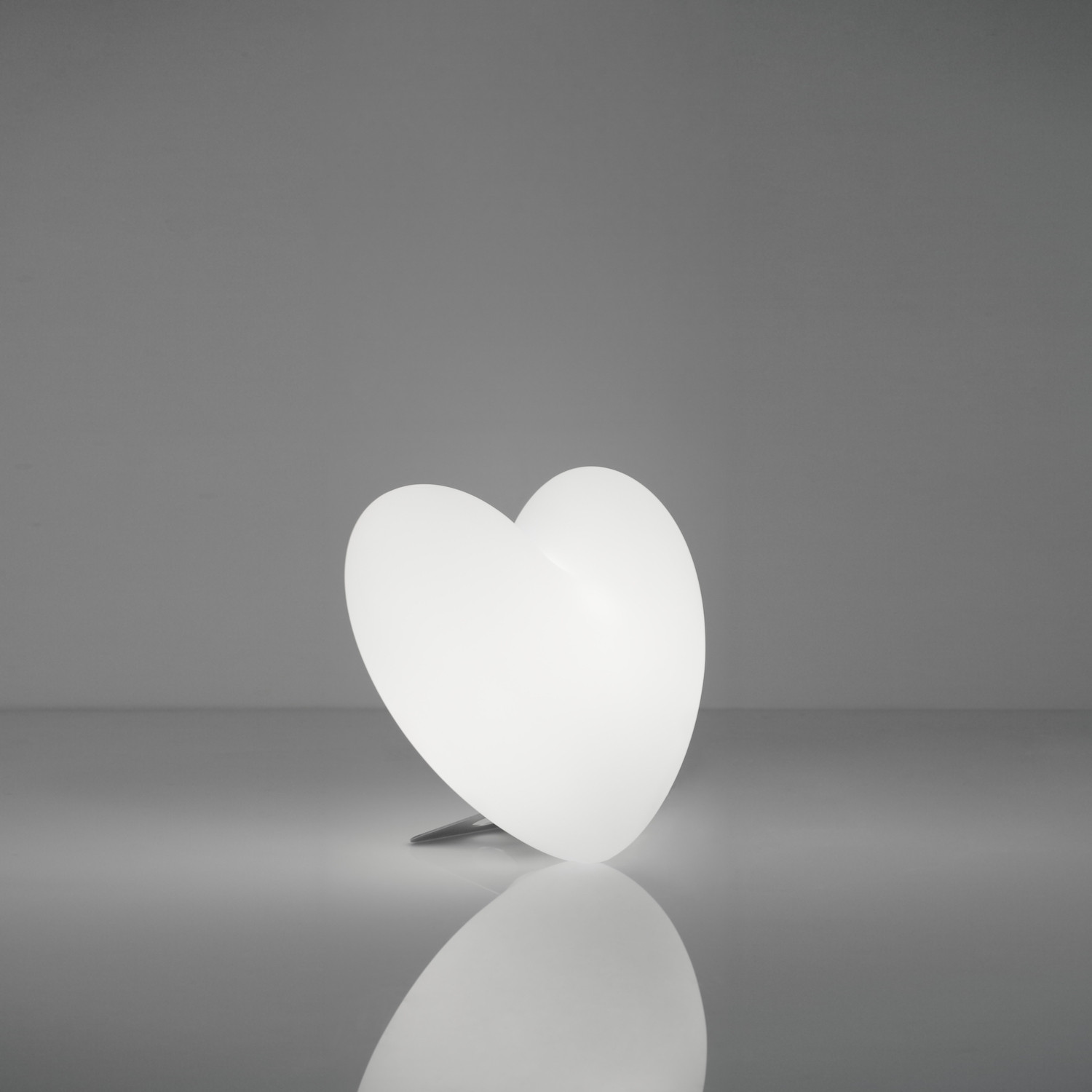 Slide Love wall lamp Slide heart white wall