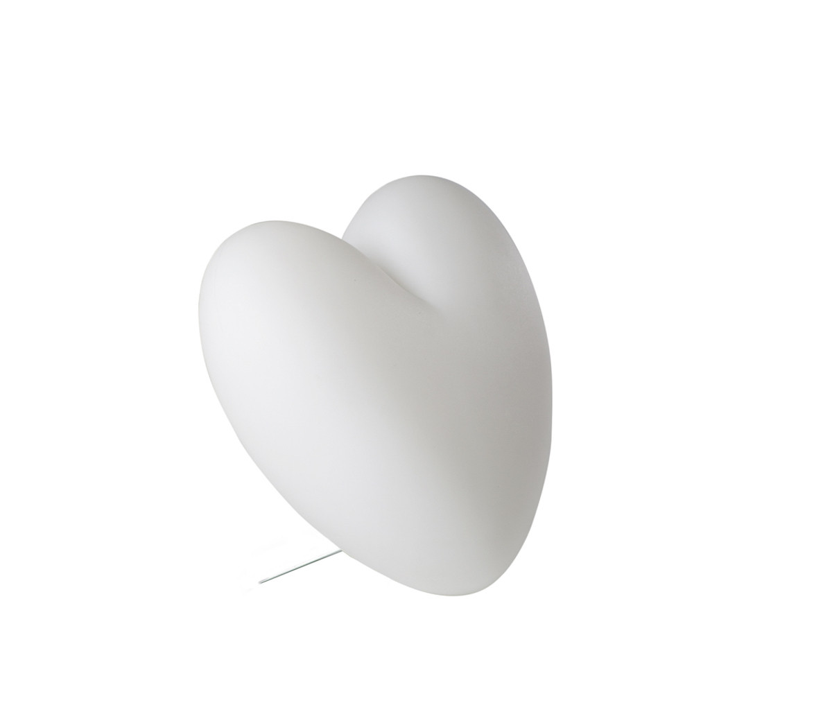 Slide Love wall lamp Slide heart white wall