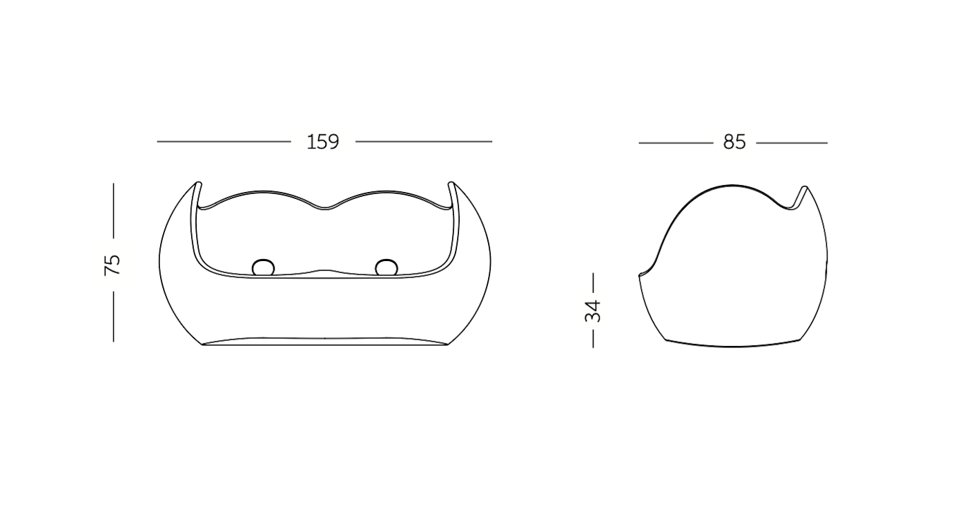 BLOSSY - Slide-Sofa