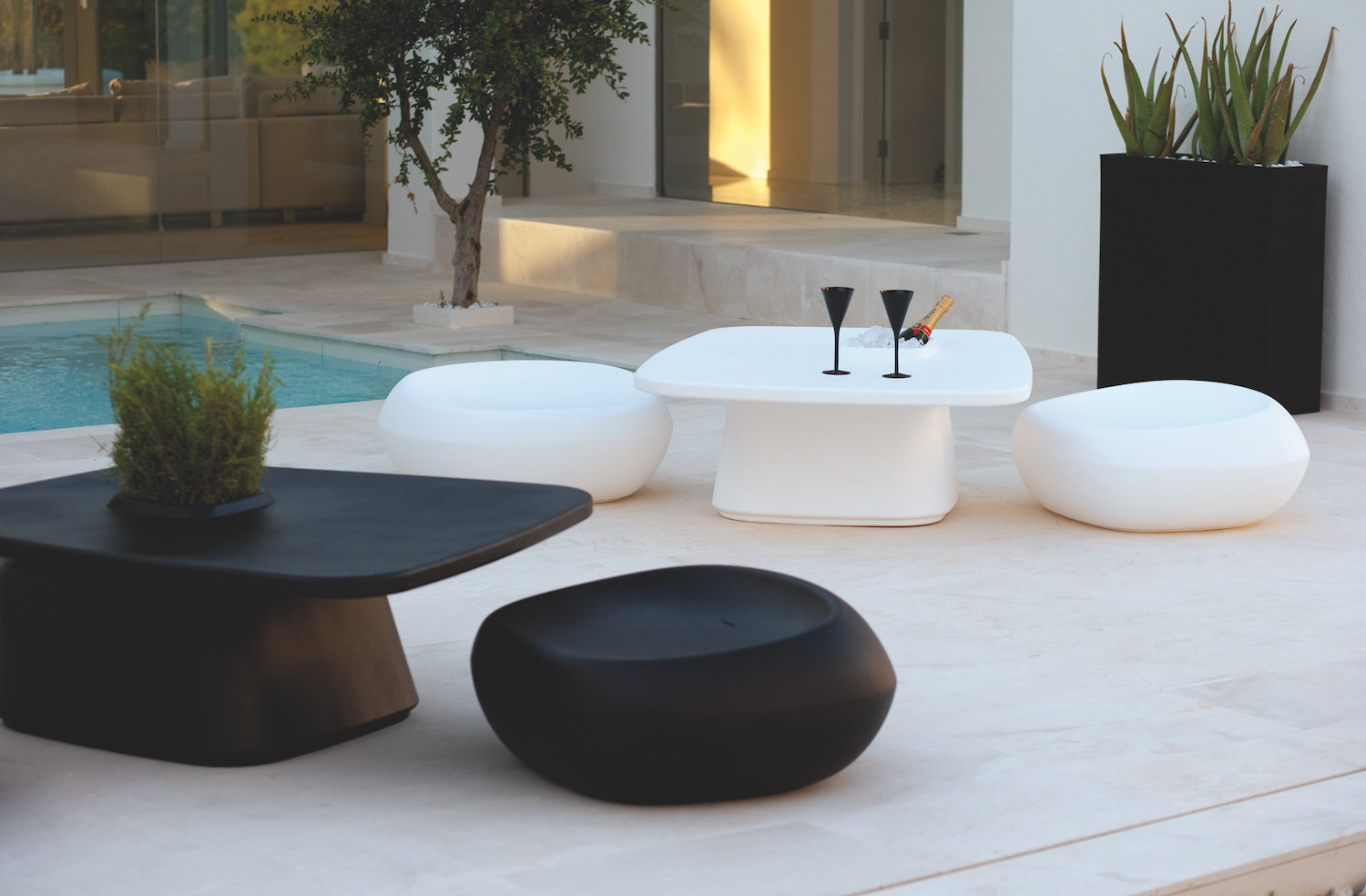 VONDOM Low table Moma by Vondom