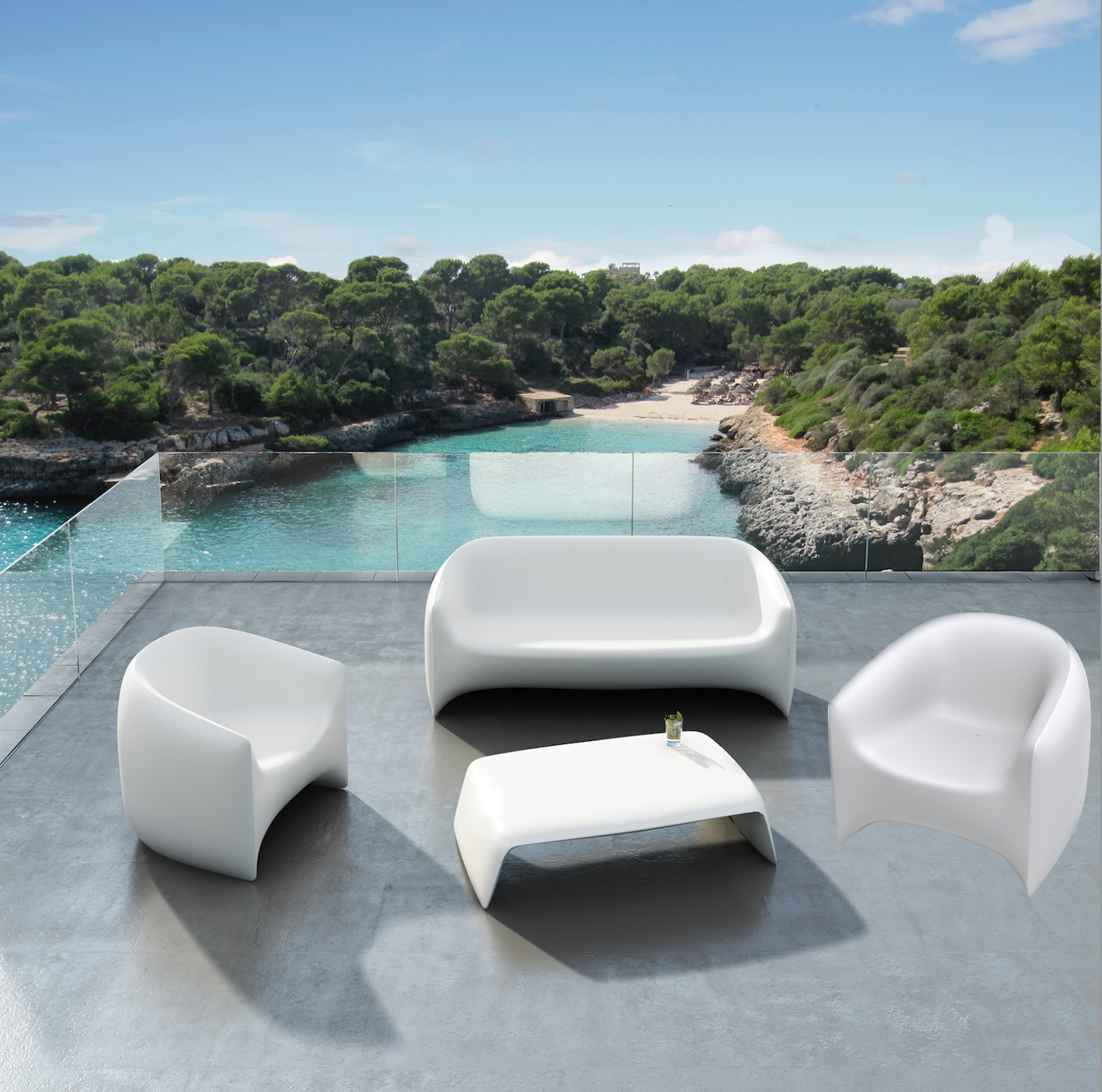 VONDOM: Blow outdoor lounge