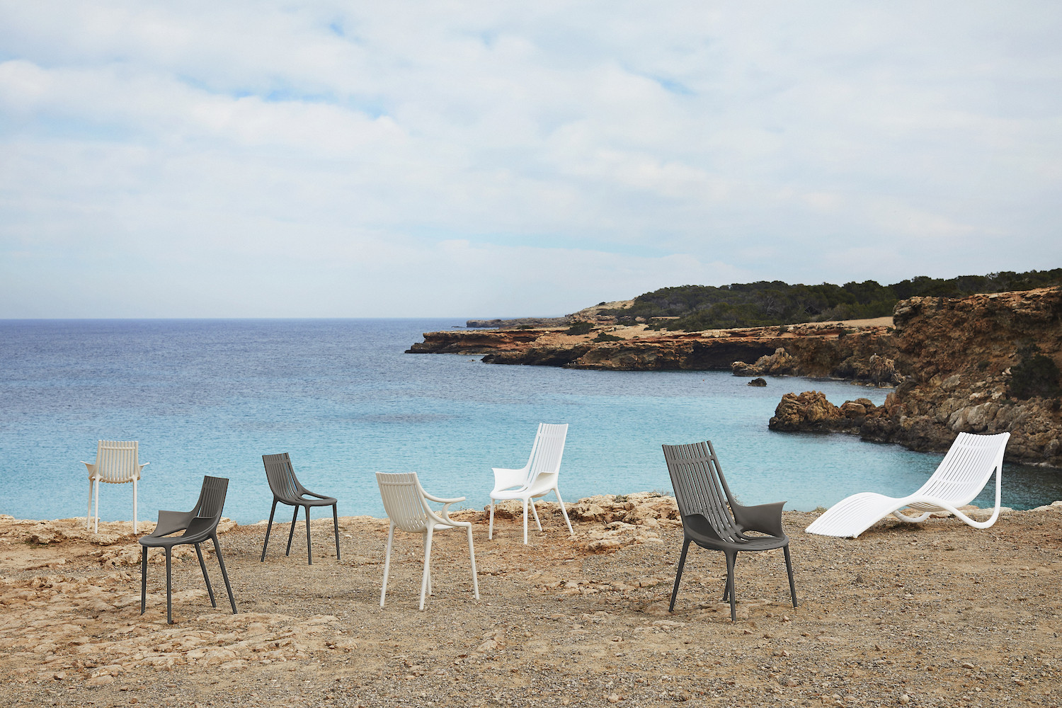 Chaise vondom ibiza blanche