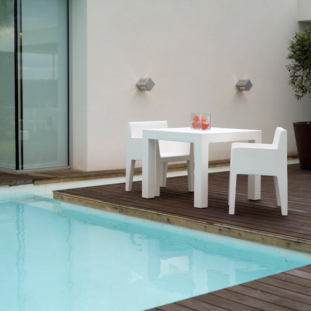 Square Outdoor dining table Vondom