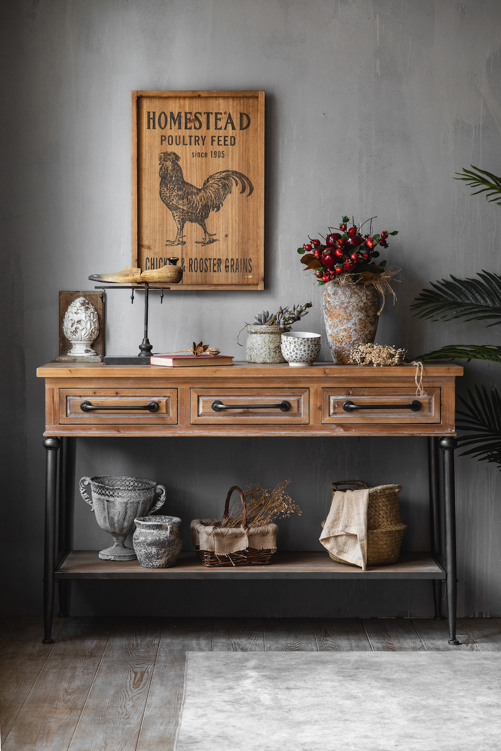 OREGON - Wood console L 120