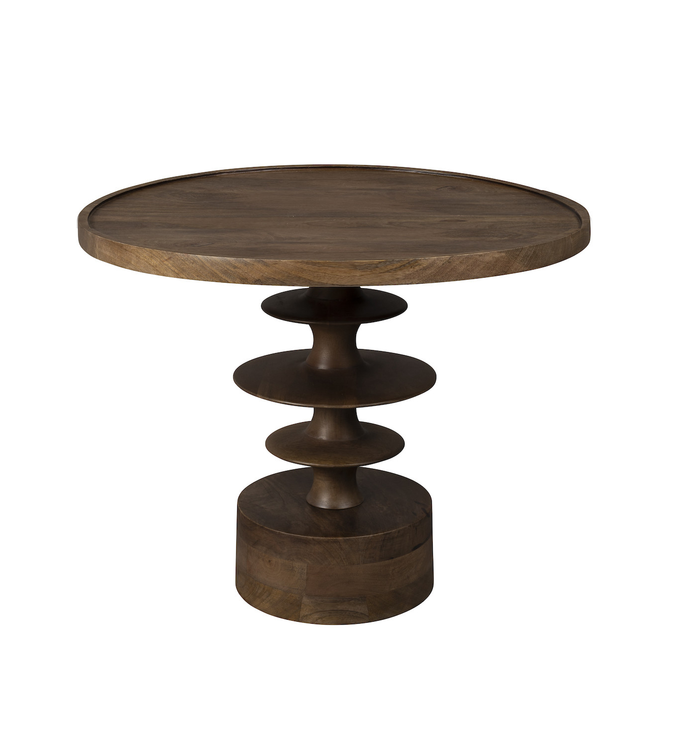 COFFEE A GOGO   - Walnut coffee table D 90