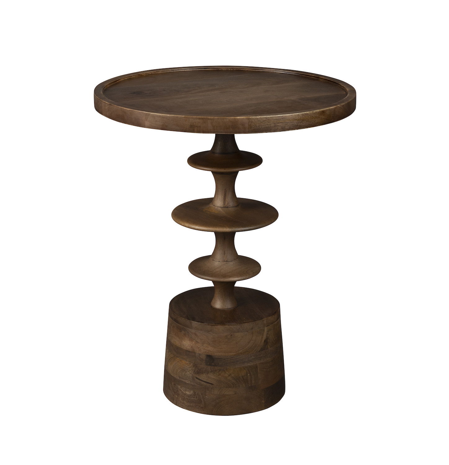 CATH   - Walnut side table D 46