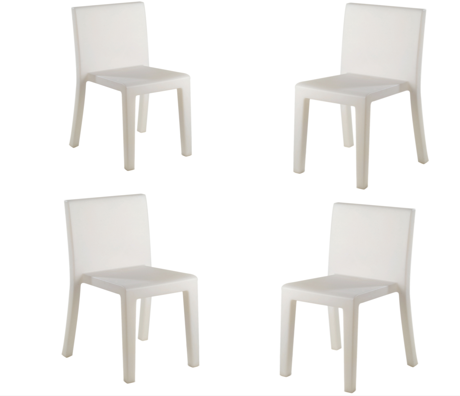 JUT - Ensemble de 4 chaises