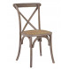 BISTROT - Oak stacking table chair