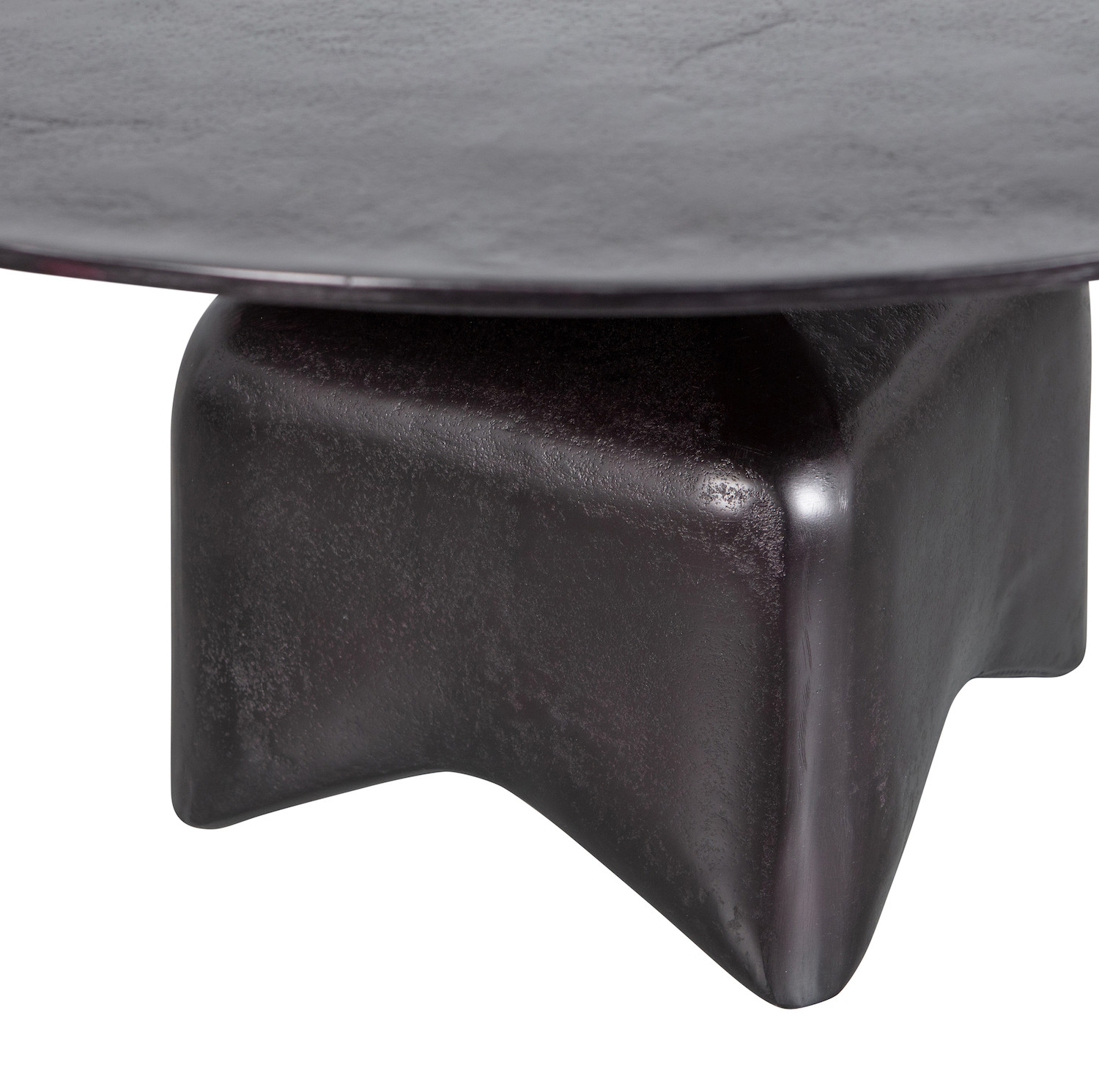 STEPPE - Oval black coffee table