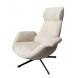 ASTI - Modern beige swivel armchair