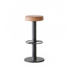 Tabouret de bar Steel cuir 2151