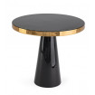 GLAM  - Table basse ronde noir D60