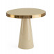 NANDIKA  - Round black coffee Table D 51