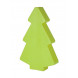 LIGHTREE - Abeto luminoso Tobogán exterior verde 150 cm