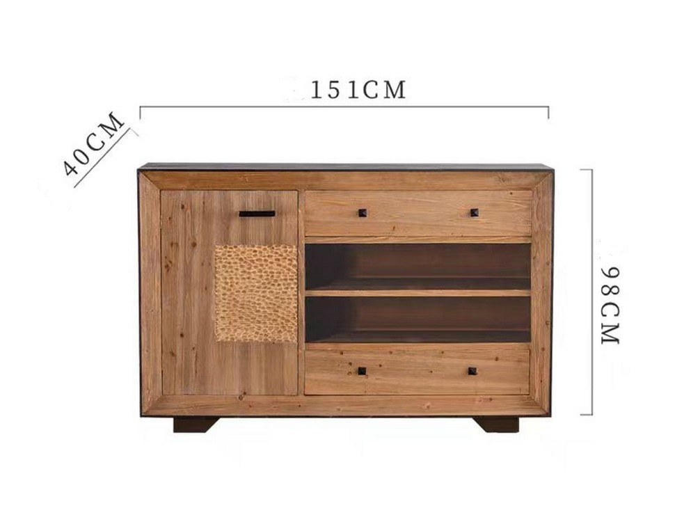 FARMER - Buffet en bois L 150