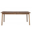 Wallnut extendable Dining Table Glimps