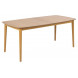 TIVOLI - Table repas extensible Chêne clair L220