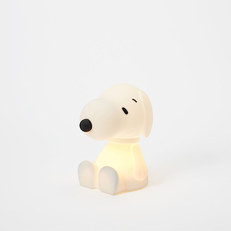 SNOOPY - Veilleuse chien blanche