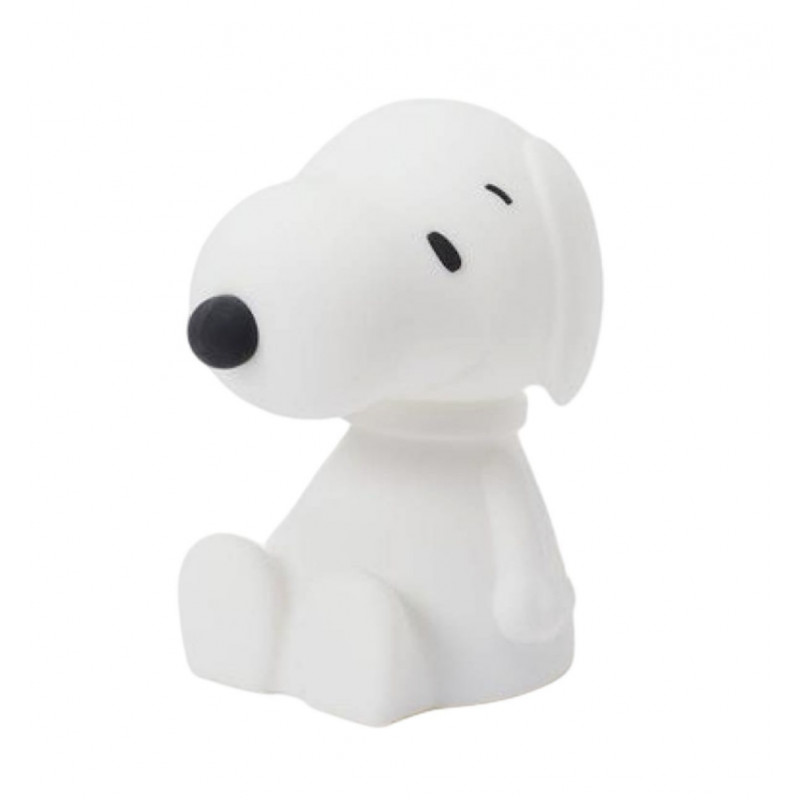 SNOOPY - Veilleuse chien blanche