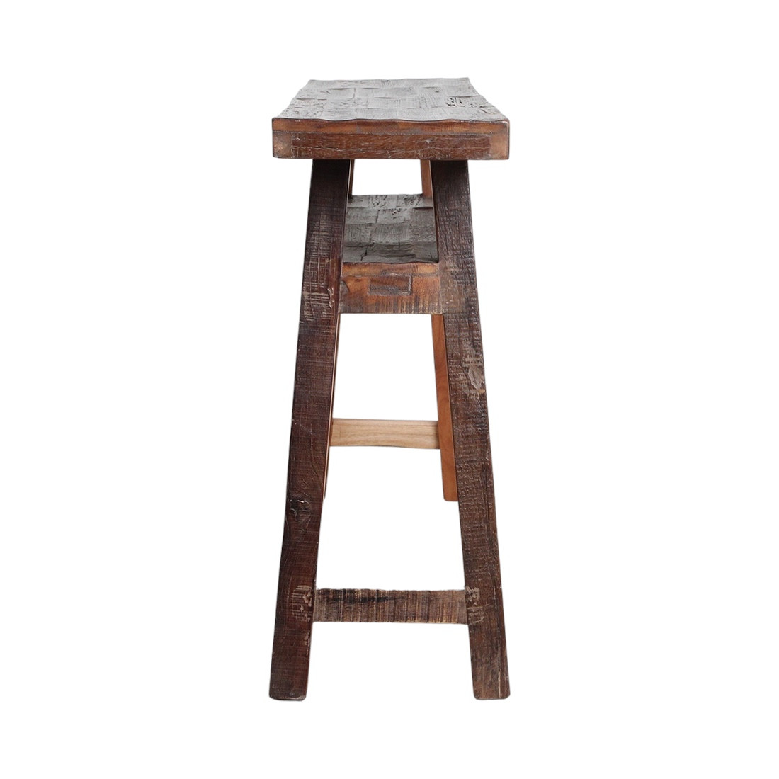 BARREL - Console ancienne en bois