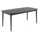 TIVOLI - Table repas extensible noire L220