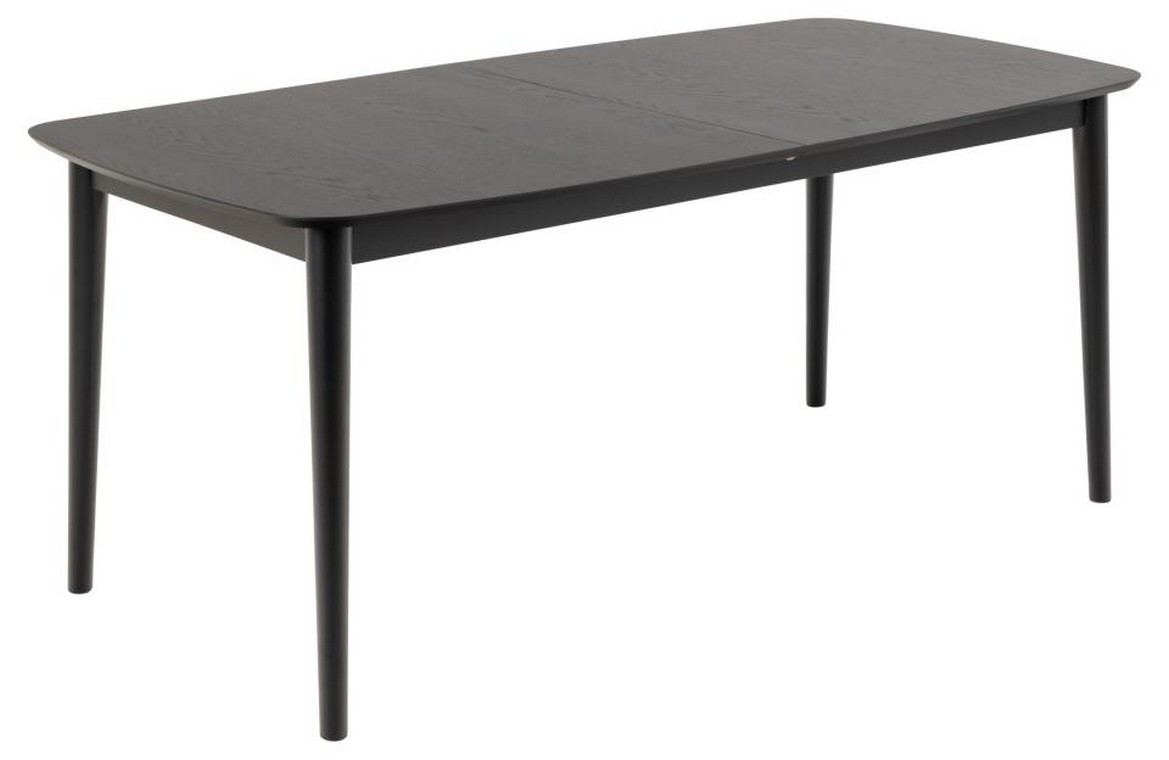 GLIMPS - Mesa de comedor extensible XL en nogal