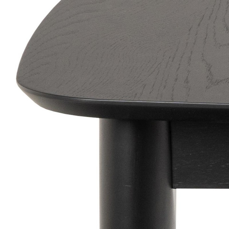 GLIMPS - Mesa de comedor extensible XL en nogal