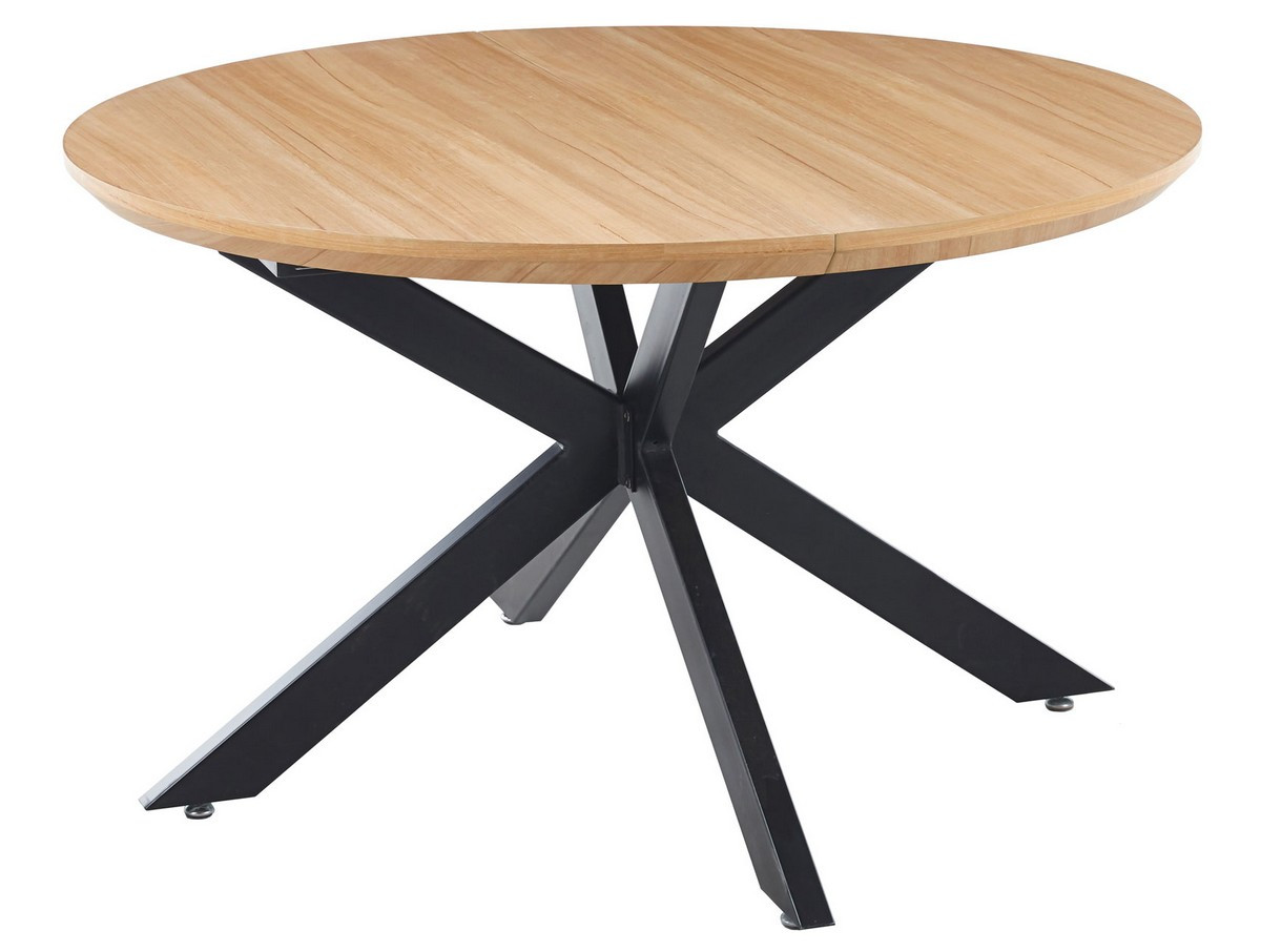 MILADY - Table repas ronde extensible D130