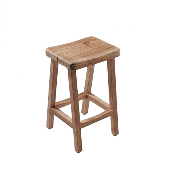 ELDORADO - Tabouret de bar en teck