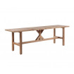 WOODY - Recycled teak standing table L200