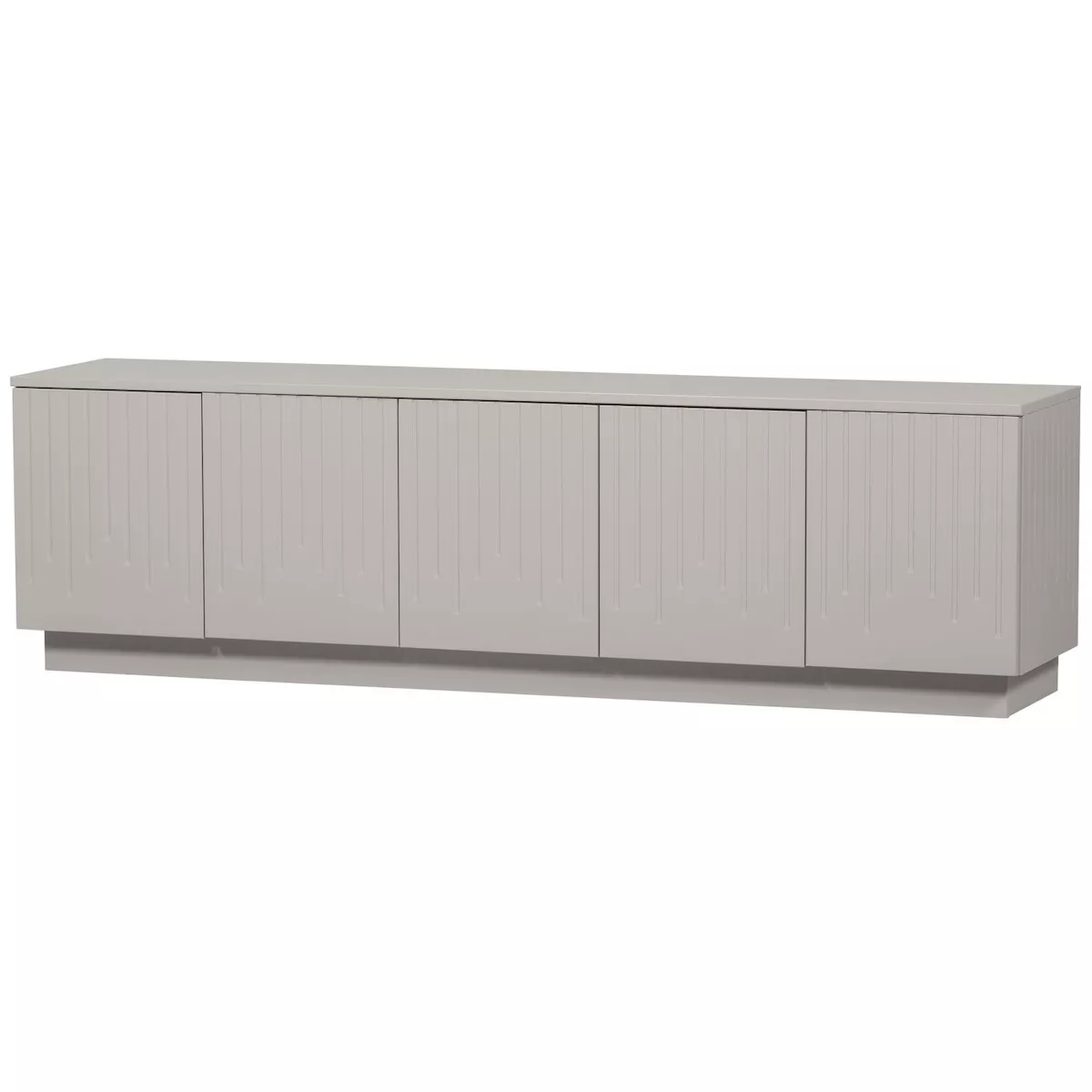 PENCIL - Mueble TV pino gris L 180