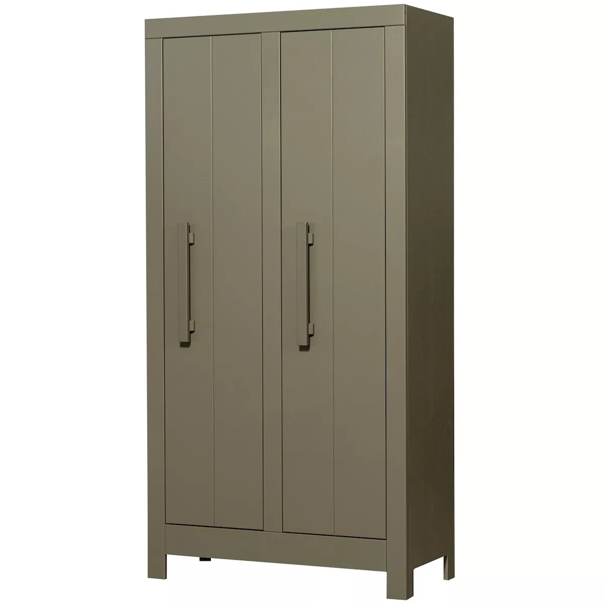 BOBBY - Armoire en bois de pin vert H 190