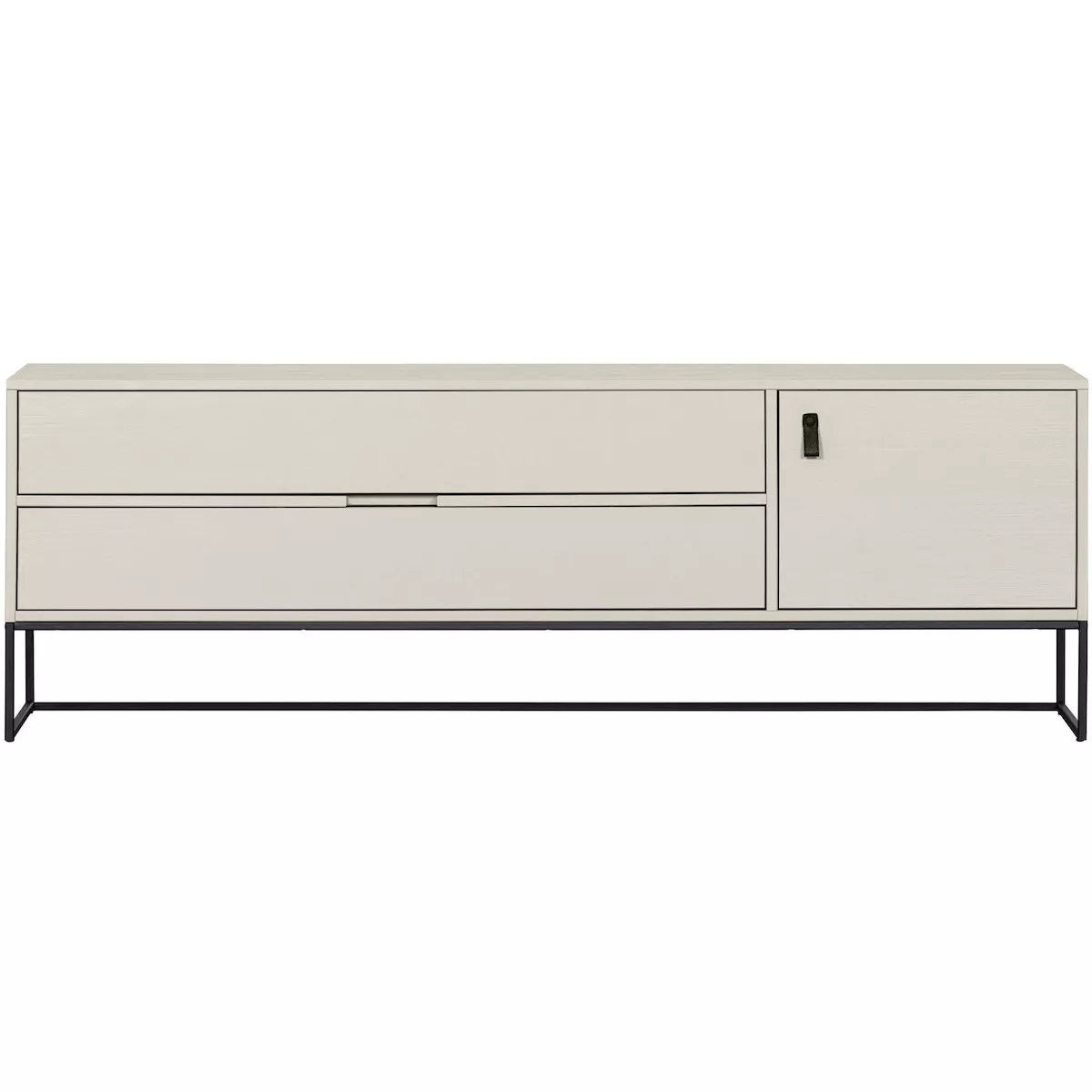 SILAS - Mueble TV pino blanco L 180