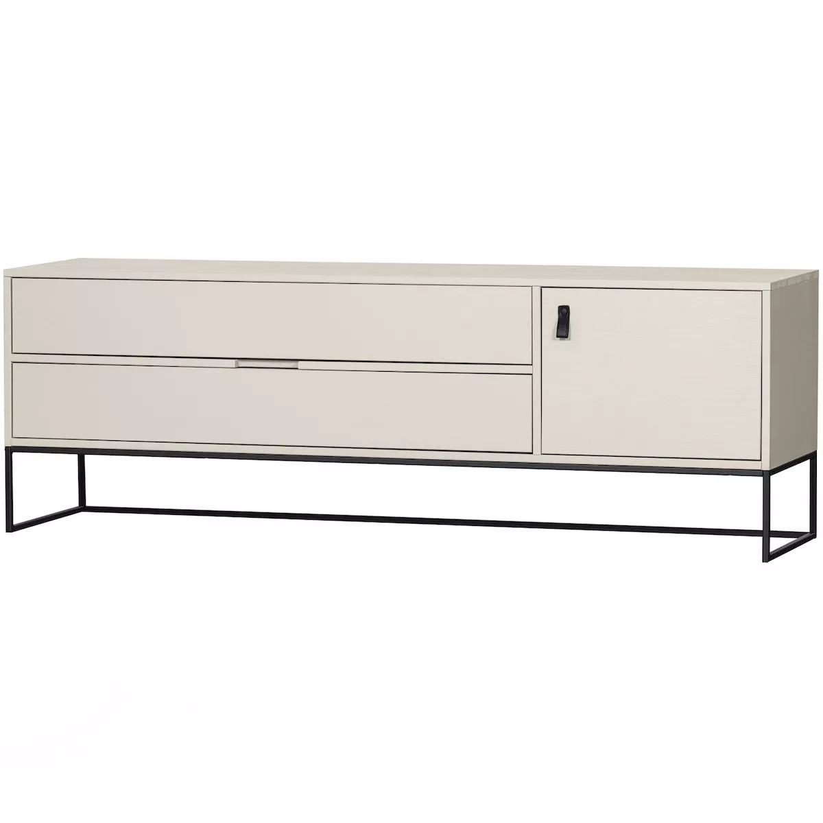 SILAS - Mueble TV pino blanco L 180