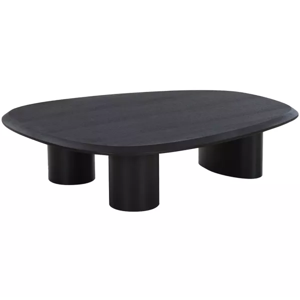 TIRANO - Coffee table, black ash finish L 96