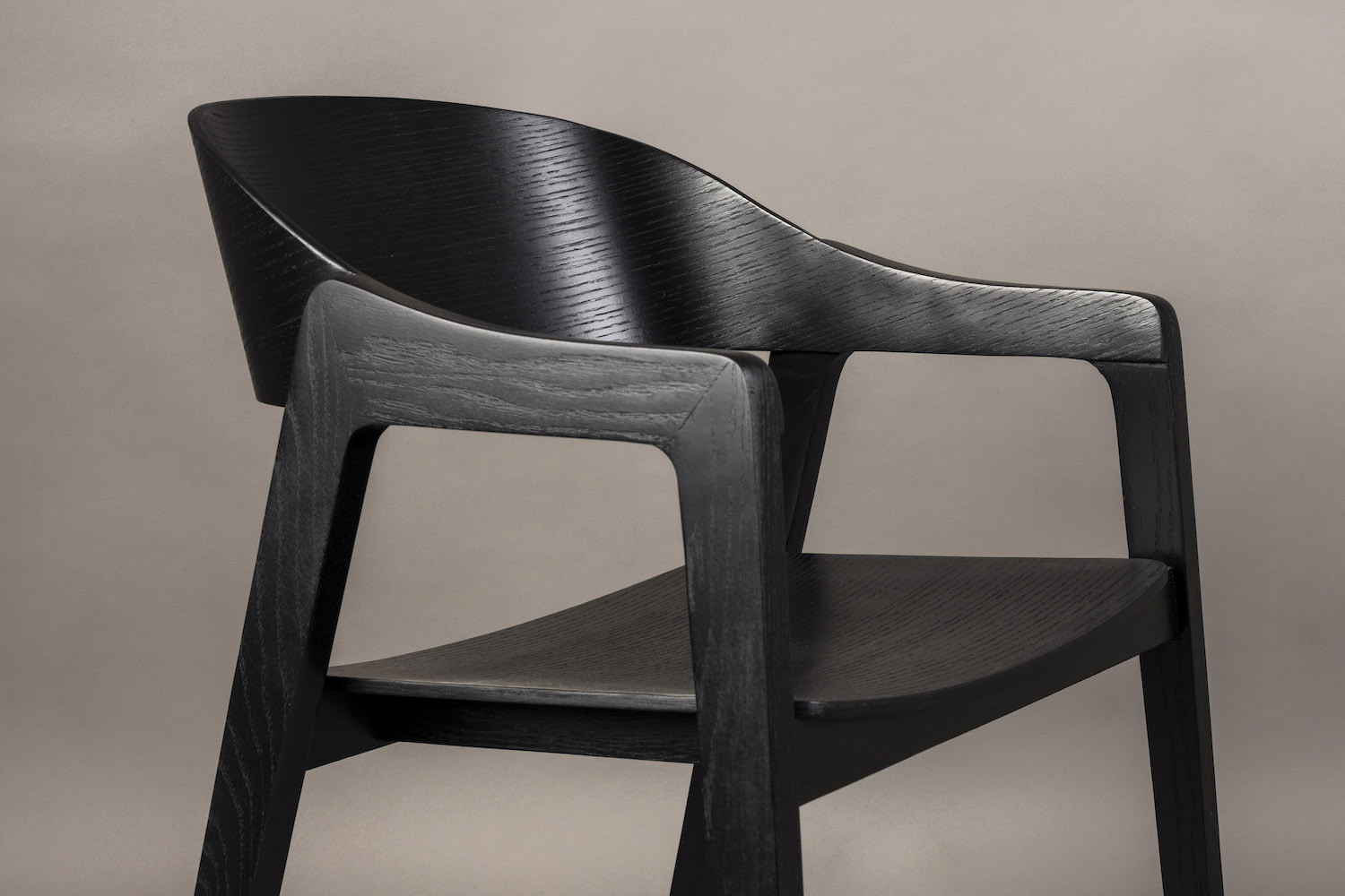 WESTLAKE - Black wood chair