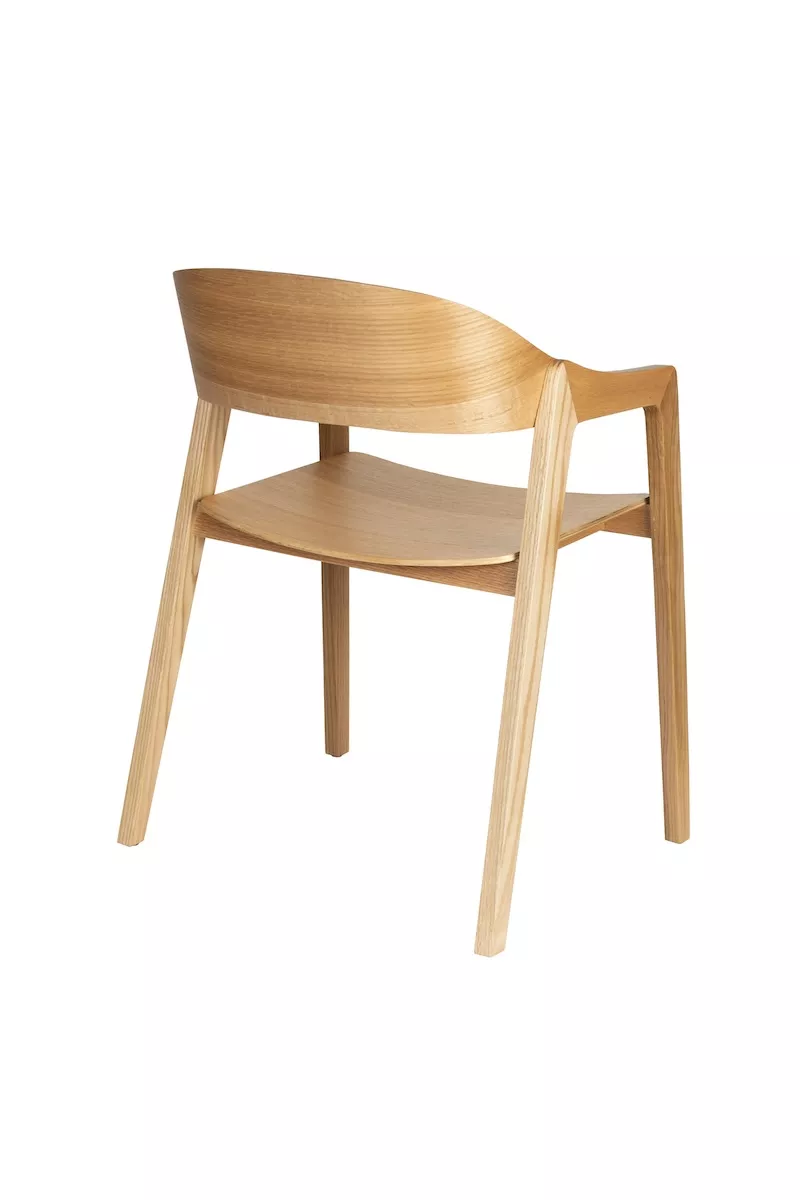 WESTLAKE - Lot de 2 chaises de repas en bois